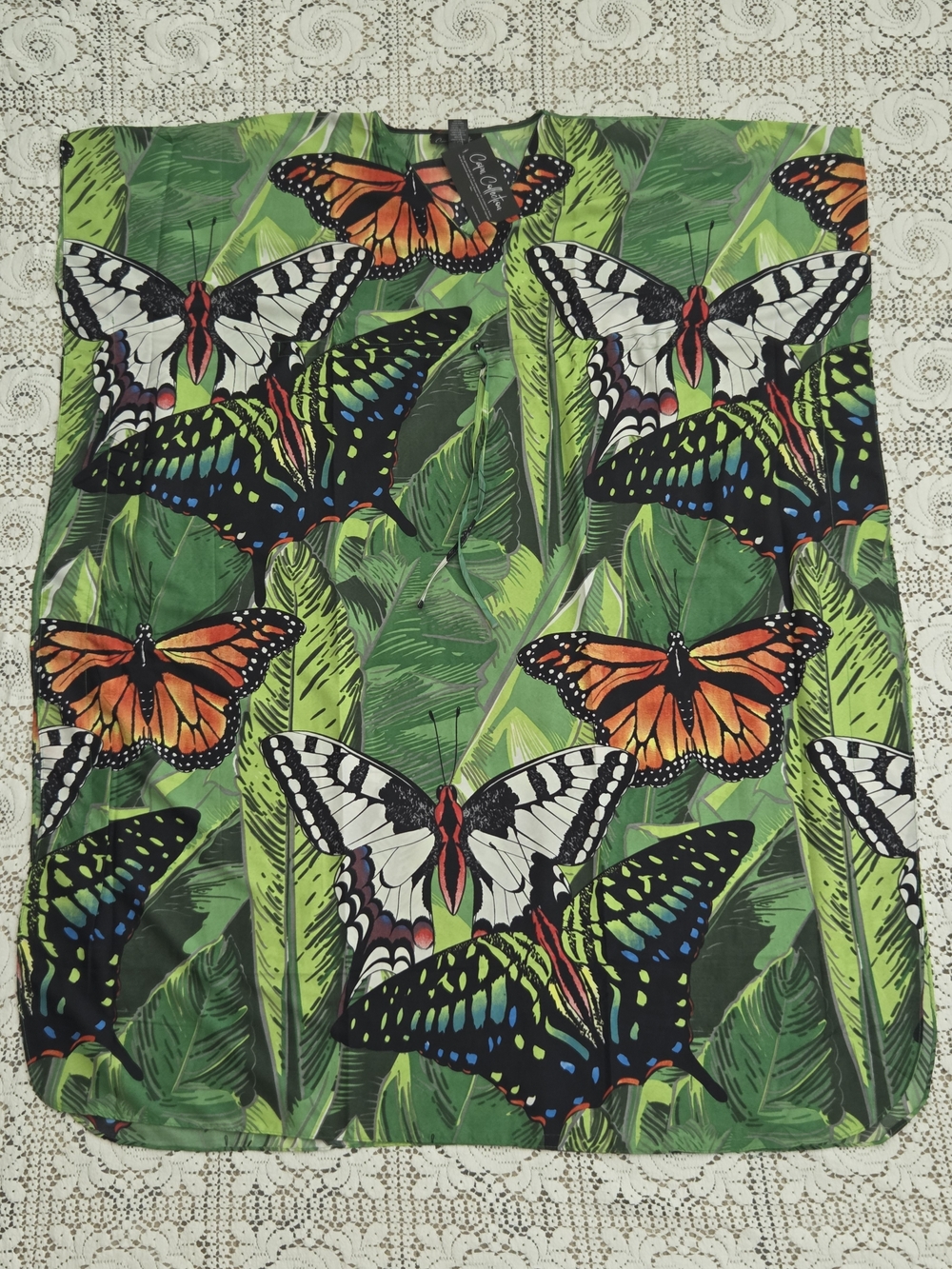 Winlar Butterfly Kaftan Dress - Size OS - Picture 6 of 7